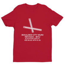 Load image into Gallery viewer, bvu boulder city nv t shirt, Red