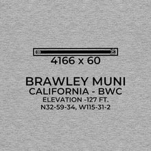 Load image into Gallery viewer, bwc brawley ca t shirt, Gray