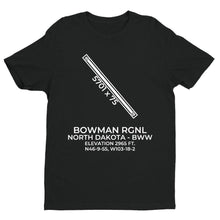 Load image into Gallery viewer, bww bowman nd t shirt, Black