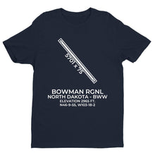 Load image into Gallery viewer, bww bowman nd t shirt, Navy