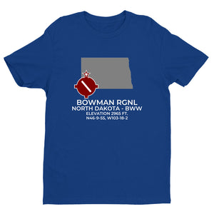 BOWMAN RGNL near BOWMAN; NORTH DAKOTA (BWW; KBWW) T-Shirt