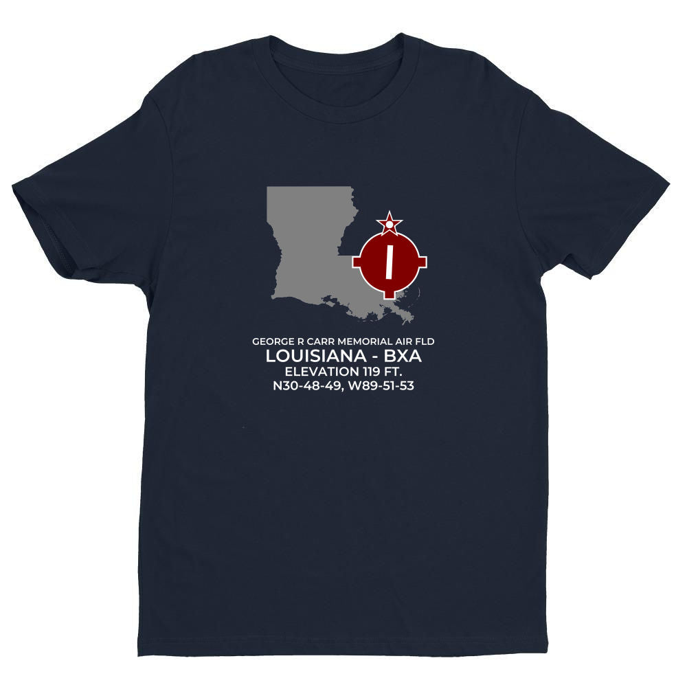 GEORGE R CARR MEMORIAL AIR FLD in BOGALUSA; LOUISIANA (BXA; KBXA) T-Shirt