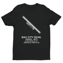Load image into Gallery viewer, byy bay city tx t shirt, Black