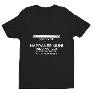 c03 nappanee in t shirt, Black