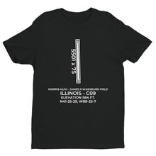 Load image into Gallery viewer, c09 morris il t shirt, Black