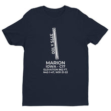 Load image into Gallery viewer, c17 marion ia t shirt, Navy