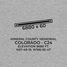 Load image into Gallery viewer, c24 creede co t shirt, Gray