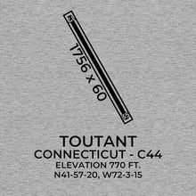 Load image into Gallery viewer, c44 putnam ct t shirt, Gray