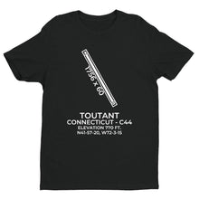 Load image into Gallery viewer, c44 putnam ct t shirt, Black