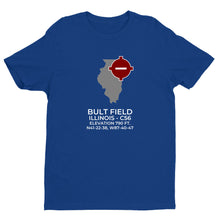 Load image into Gallery viewer, BULT FIELD near MONEE; ILLINOIS (C56) T-Shirt