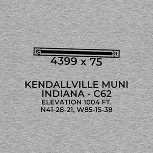 c62 kendallville in t shirt, Gray