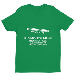 c65 plymouth in t shirt, Green