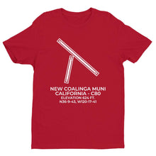 Load image into Gallery viewer, c80 coalinga ca t shirt, Red