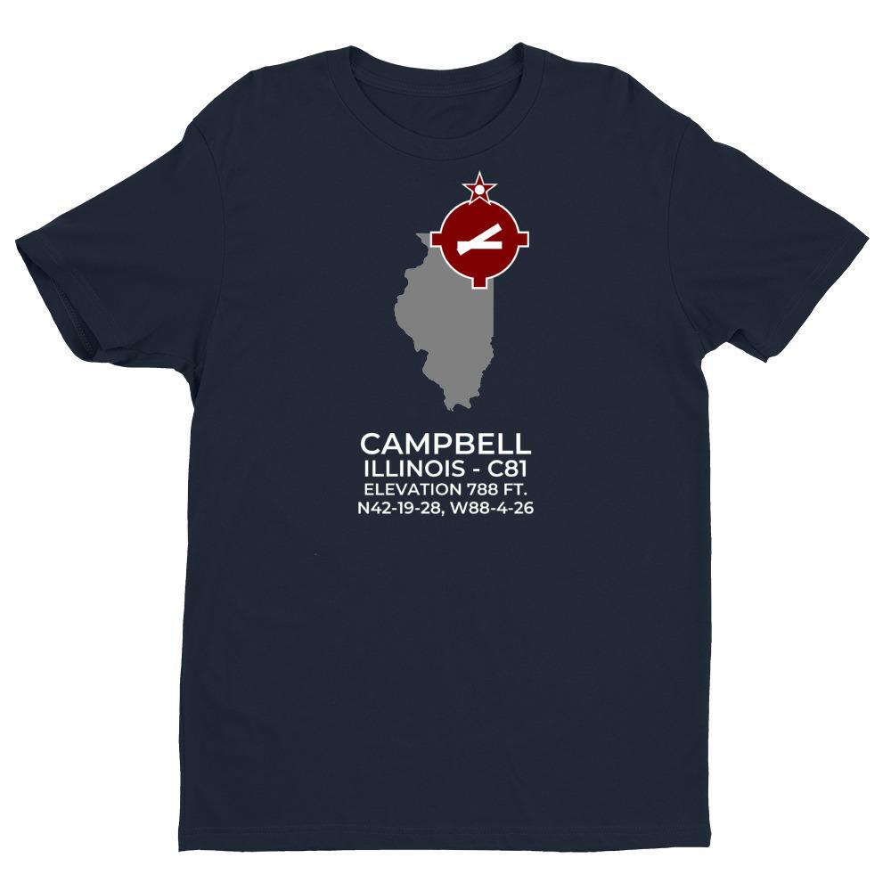 C81 facility map in GRAYSLAKE; ILLINOIS, Navy