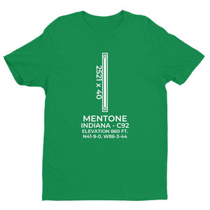 c92 mentone in t shirt, Green