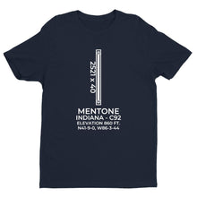 Load image into Gallery viewer, c92 mentone in t shirt, Navy