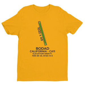 ca11 chilcoot ca t shirt, Yellow