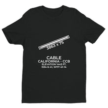 Load image into Gallery viewer, ccb upland ca t shirt, Black