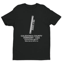 Load image into Gallery viewer, cda lyndonville vt t shirt, Black