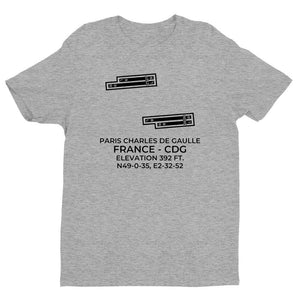 PARIS CHARLES DE GAULLE (CDG; LFPG) outside PARIS; FRANCE T-Shirt