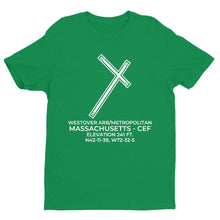 Load image into Gallery viewer, cef springfield chicopee ma t shirt, Green