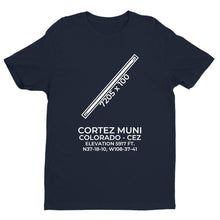 Load image into Gallery viewer, cez cortez co t shirt, Navy
