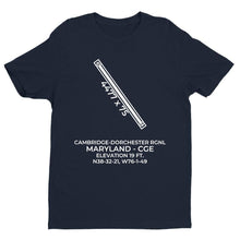 Load image into Gallery viewer, cge cambridge md t shirt, Navy