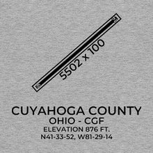 Load image into Gallery viewer, cgf cleveland oh t shirt, Gray