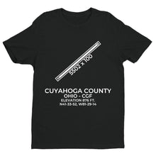 Load image into Gallery viewer, cgf cleveland oh t shirt, Black