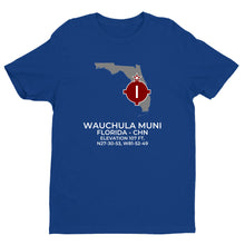 Load image into Gallery viewer, WAUCHULA MUNI near WAUCHULA; FLORIDA (CHN; KCHN) T-Shirt