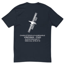 Load image into Gallery viewer, CHARLOTTESVILLE-ALBEMARLE in CHARLOTTESVILLE; VIRGINIA (CHO; KCHO) T-Shirt