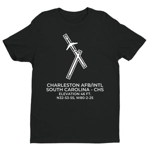 CHARLESTON AFB/INTL in CHARLESTON; SOUTH CAROLINA (CHS; KCHS) T-Shirt
