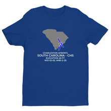 Load image into Gallery viewer, CHS facility map in CHARLESTON; SOUTH CAROLINA, Royal Blue