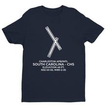 Load image into Gallery viewer, chs charleston sc t shirt, Navy