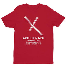 Load image into Gallery viewer, cin carroll ia t shirt, Red