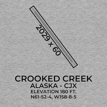 Load image into Gallery viewer, cjx crooked creek ak t shirt, Gray