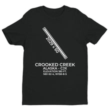 Load image into Gallery viewer, cjx crooked creek ak t shirt, Black