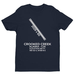 cjx crooked creek ak t shirt, Navy