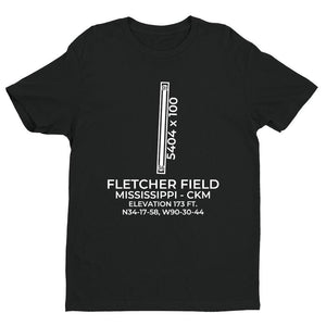 ckm clarksdale ms t shirt, Black