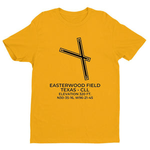 cll college station tx t shirt, Yellow