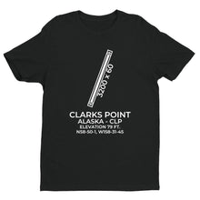Load image into Gallery viewer, clp clarks point ak t shirt, Black