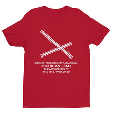 Load image into Gallery viewer, cmx hancock mi t shirt, Red