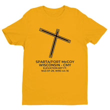 Load image into Gallery viewer, cmy sparta wi t shirt, Yellow