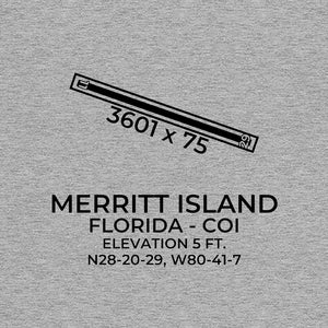 coi merritt island fl t shirt, Gray