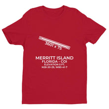 Load image into Gallery viewer, coi merritt island fl t shirt, Red