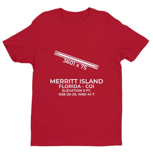 coi merritt island fl t shirt, Red