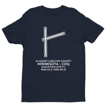 Load image into Gallery viewer, coq cloquet mn t shirt, Navy