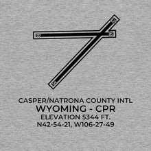 Load image into Gallery viewer, cpr casper wy t shirt, Gray