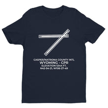 Load image into Gallery viewer, cpr casper wy t shirt, Navy