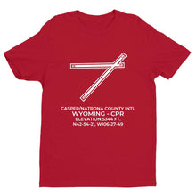 Load image into Gallery viewer, cpr casper wy t shirt, Red